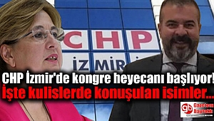 CHP İzmir'de kongre heyecanı başlıyor: İşte kulislerde konuşulan isimler