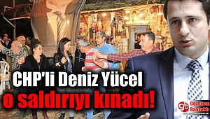 CHP'li Deniz Yücel o saldırıyı kınadı