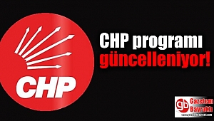 CHP programı güncelleniyor