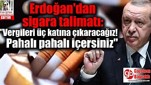 Cumhurbaşkanı Erdoğan talimatı verdi: Sigaraya vergi artışı geliyor
