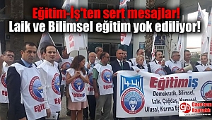 Eğitim-İş'ten kuruluş yıldönümünde sert mesajlar: Laik ve Bilimsel eğitim yok ediliyor