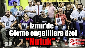 İzmir'de Görme engellilere özel 