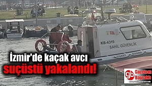 İzmir'de kaçak avcı suçüstü yakalandı