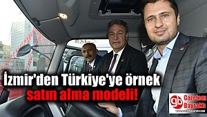 İzmir'den Türkiye'ye örnek satın alma modeli
