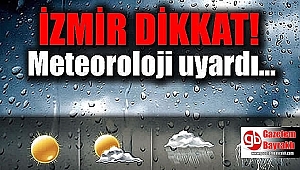 İzmir'e yağmur geliyor