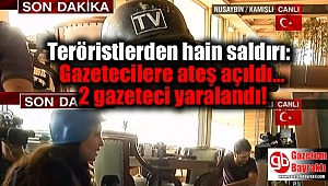 Teröristlerden hain saldırı: Canlı yayında gazetecilerin olduğu restorana ateş açıldı: 2 gazeteci yaralandı