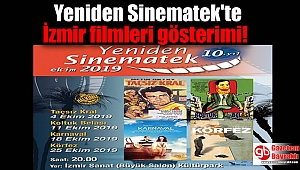 Yeniden Sinematek'te İzmir filmleri gösterimi