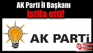 AK Parti İl Başkanı Ali Çetinbaş istifa etti