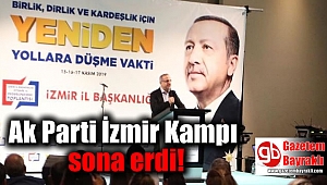 Ak Parti İzmir kampı sona erdi