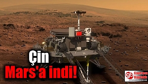 Çin Mars'a indi