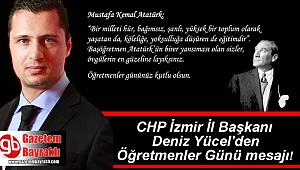 İzmir Sivaslılar Kültür ve Dayanışma Derneği Başkanı Necati Şahin'den Öğretmenler Günü mesajı