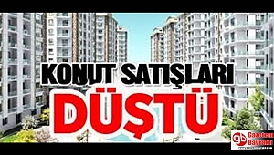 Konut satışları azaldı