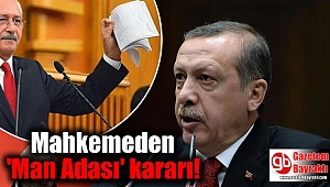Mahkemeden 'Man Adası' kararı