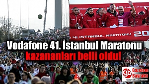 Vodafone 41. İstanbul Maratonu kazananları belli oldu