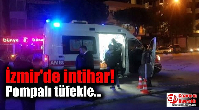 İzmir'de intihar
