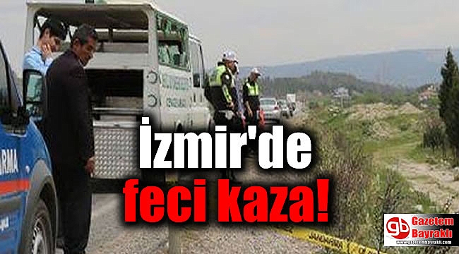 İzmir'de motosiklet kazası yapan sürücünün cesedi bulundu