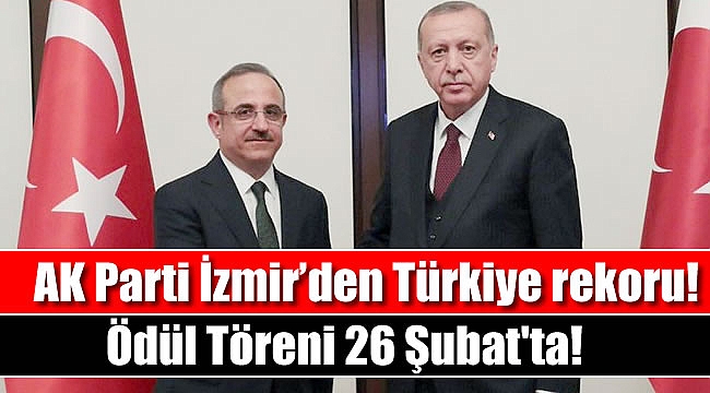 AK Parti İzmir’den Türkiye rekoru