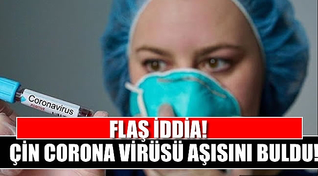 Flaş iddia: Corona virüsü için aşı bulundu
