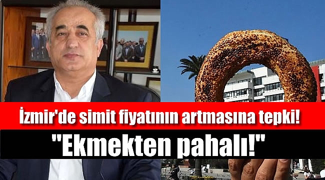 İzmir'de simit fiyatının artmasına tepki