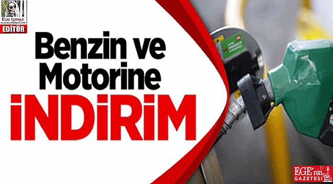 Benzin ve Motorine indirim