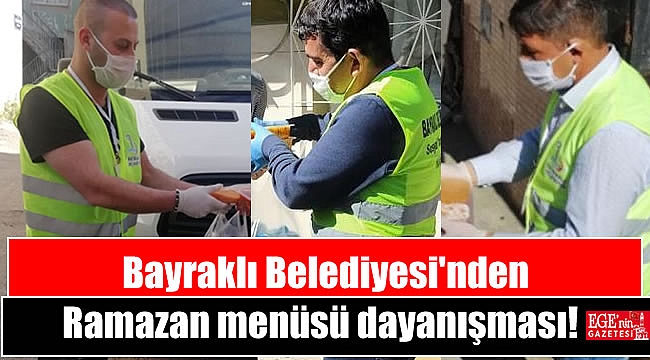 Bayraklı'da Ramazan dayanışması