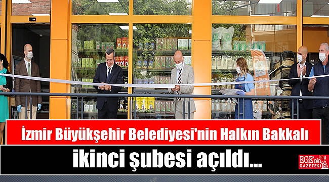 Halkın Bakkalı ikinci şubesi açıldı