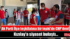 Ak Parti İlçe teşkilatına bir tepki'de CHP'den: Kızılay'a siyaset bulaştı