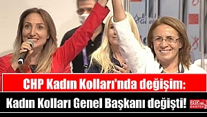 CHP Kadın Kolları'nda değişim: Kadın Kolları Genel Başkanı değişti