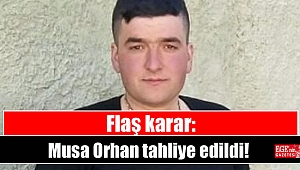 Flaş karar: Musa Orhan tahliye edildi