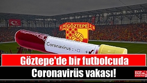 Göztepe'de bir futbolcuda Coronavirüs vakası