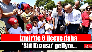 İzmir'de 6 ilçeye daha “Süt Kuzusu” geliyor