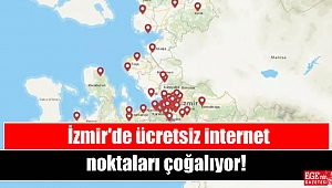 İzmir'de ücretsiz internet noktaları çoğalıyor