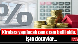 Kiralara yapılacak zam oranı belli oldu: İşte detaylar
