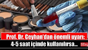 Prof. Dr. Ceyhan’dan önemli uyarı