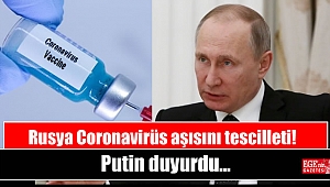 Rusya Coronavirüs aşısını tescilleti