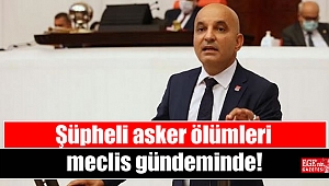 Şüpheli asker ölümleri meclis gündeminde