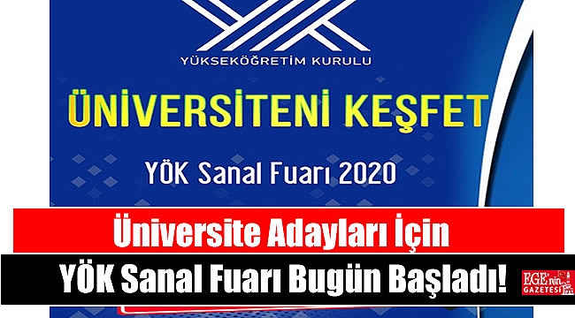 Üniversite Adayları İçin YÖK Sanal Fuarı Bugün Başladı