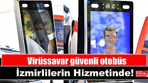 Virüssavar güvenli otobüs İzmirlilerin hizmetinde