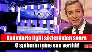 Yayıncı kuruluş beIN SPORTS, cinsiyetçi söylemleri nedeniyle Melih Şendil'le yollarını ayırdı