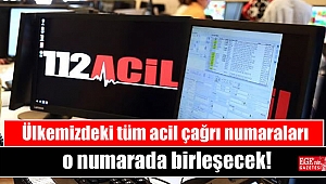 Yeni düzenleme: Ülkemizdeki tüm acil çağrı numaraları o numarada birleşecek