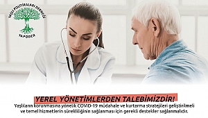 Yerel yönetimlerden talebimizdir
