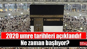 2020 umre tarihleri açıklandı