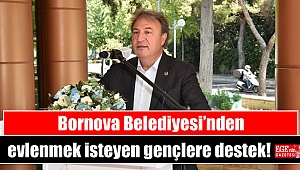 Bornova Belediyesi’nden evlenmek isteyen gençlere destek