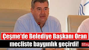 Çeşme Belediye Başkanı Oran, meclis toplantısında baygınlık geçirdi