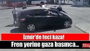İzmir'de feci kaza