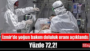 İzmir'de yoğun bakım doluluk oranı açıklandı: Yüzde 72,2