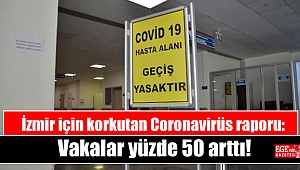 İzmir için korkutan Coronavirüs raporu: Vakalar yüzde 50 arttı