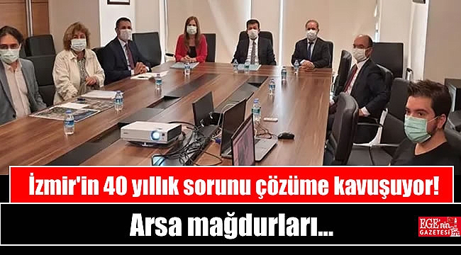 İzmir'in 40 yıllık sorunu çözüme kavuşuyor