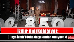 İzmir markalaşıyor: Dünya İzmir’i daha da yakından tanıyacak