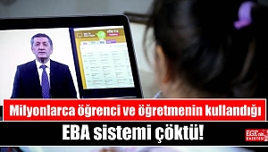 Milyonlarca öğrenci ve öğretmenin kullandığı EBA sistemi çöktü